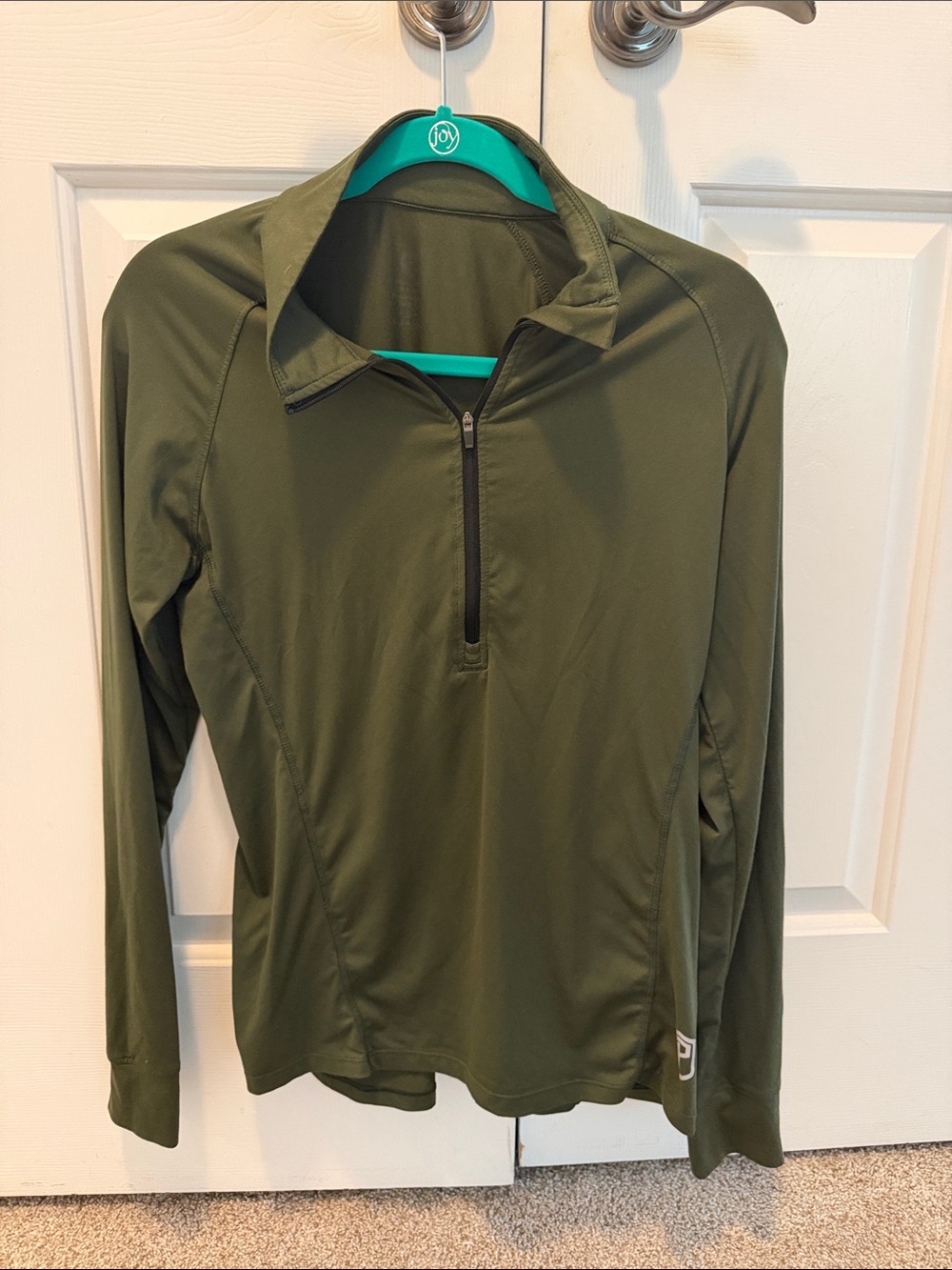 Born Primitive Olive Half-Zip Performance Pullover